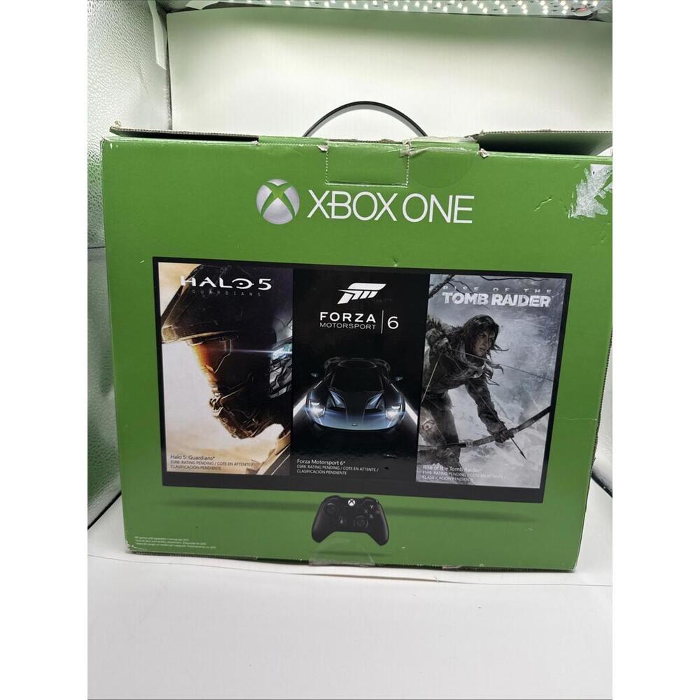 Xbox One 1TB Halo 5 Guardians Limited Edition Bundle - Tested - Controller & Box
